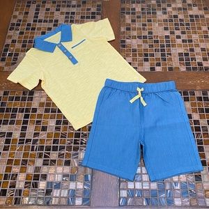 Denim Plaid Boy’s Set